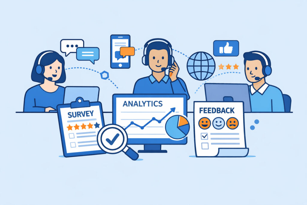 Customer Service Quality Monitoring Across Digital Platforms