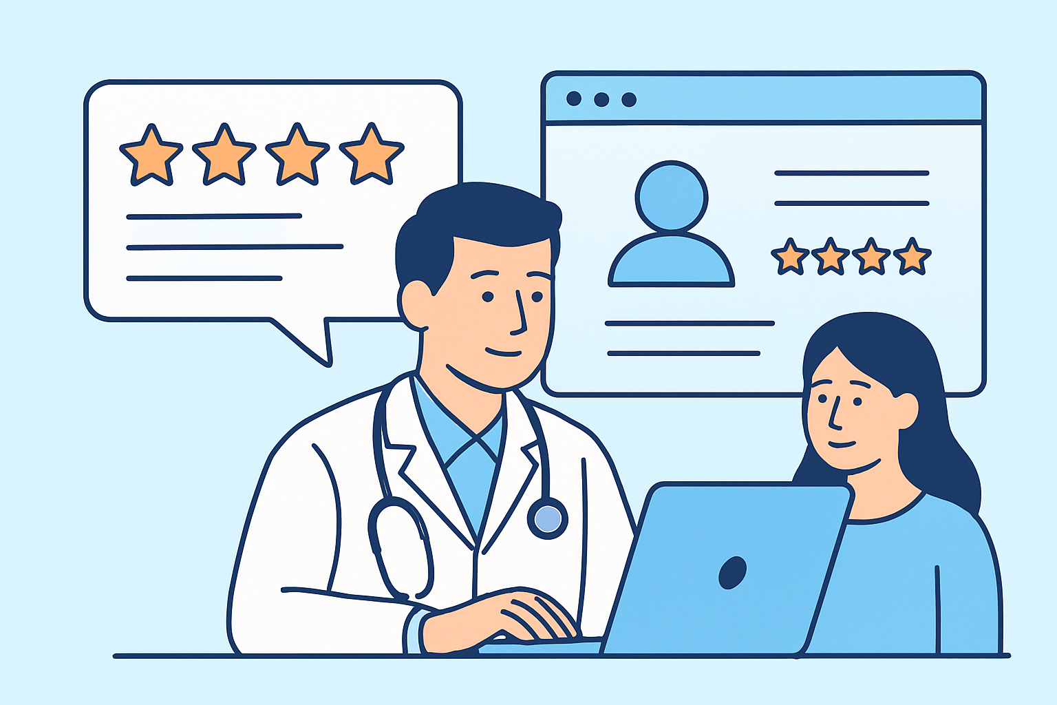 How Healthcare Providers Manage Patient Review Sites